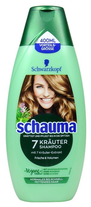 Schauma šampom 400ml 7 bylin - Kosmetika Pro ženy Vlasová kosmetika Šampóny